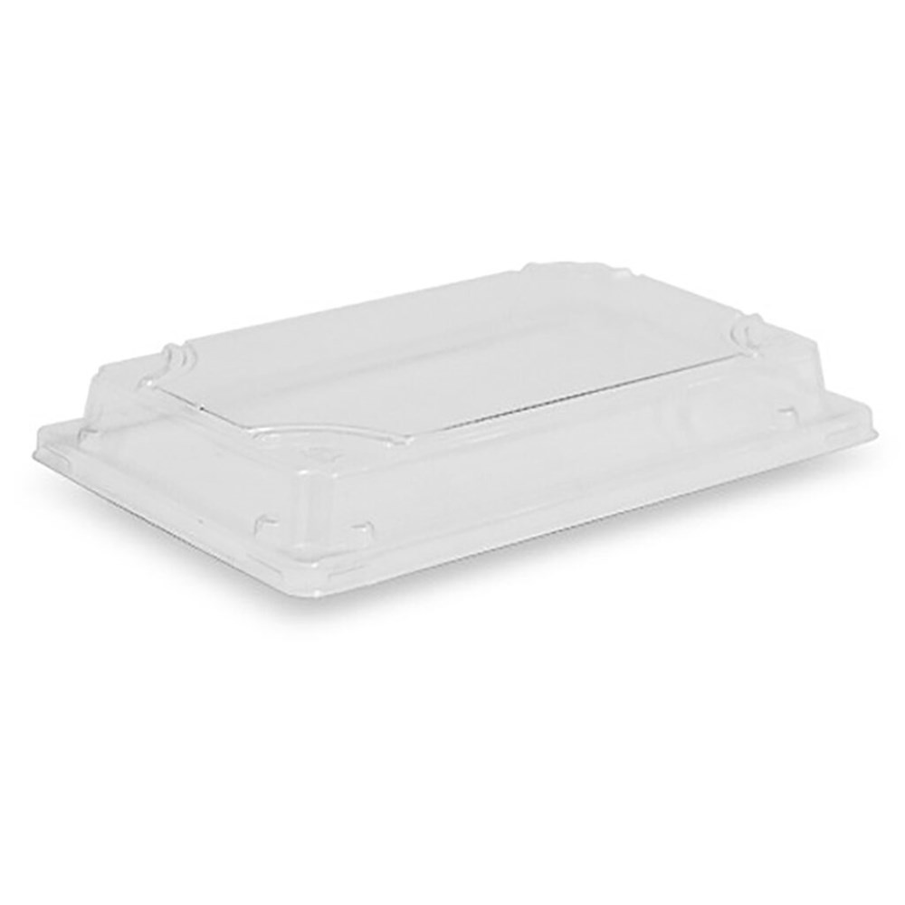 PET Lid for Sugarcane Sushi Tray Large 600pc/ctn